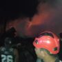 Breaking news, Kebakaran Hebat Hanguskan Pasar Bumbu dan Pasar Sayur Tembilahan