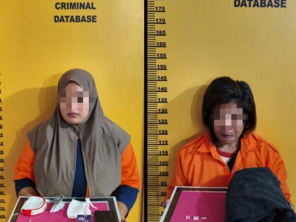 Dua Wanita Ciduk Polisi Sektor Rengat Barat Gara-gara Narkotika, Begini Kisahnya