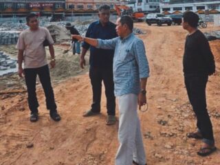 Pembangunan Astaka Utama MTQ Riau ke 44 Hampir Rampung