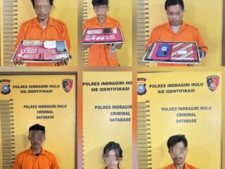 Belum Sepekan Dilantik, Kasat Narkoba yang Baru Langsung Tancap Gas, Anak Ratu Narkoba Inhu Dkk Diciduk