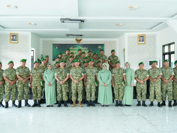 Kodim 0314/Inhil Gelar Korps Raport, Tiga Personel Resmi Pindah Satuan