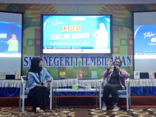 Tingkatkan Literasi Digital, Kukerta UNRI Gelar Talkshow "Saring Sebelum Sharing" di SMAN 1 Tembilahan