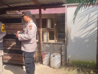 Polsek Lirik Dukung Ketahanan Pangan Nasional, Bhabinkamtibmas Sambangi Kelompok Tani di Desa Seluti