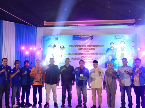 Polres Inhil Pererat Sinergi Lewat Silaturahmi Sabuk Kamtibmas dan Peringatan HUT Ke-53 KNPI