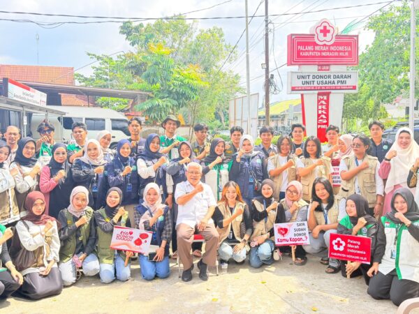 Kolaborasi Kukerta UNRI dan UIN Suska Riau Perkuat Aksi Kemanusiaan Melalui Donor Darah di Indragiri Hilir