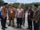 Kapolda Riau Tiba di Inhil, Disambut Forkopimda lalu Langsung Bertolak ke Pelabuhan Pelindo