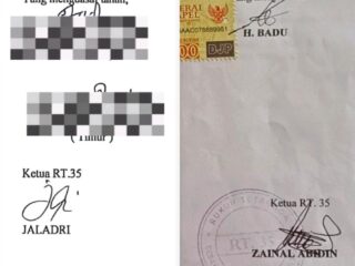 Pengakuan Pihak Kecamatan Batang Tuaka Bongkar Dugaan Cacat Administrasi Surat Tanah Parit 19