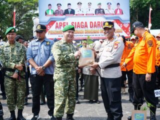 Kasdim 0314/Inhil Hadiri Apel Siaga Karhutla, Tegaskan Komitmen TNI Perkuat Pencegahan di Lapangan