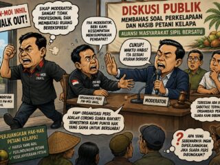 PW MOI Inhil Soroti Sikap Moderator dalam Diskusi Publik soal Petani Kelapa