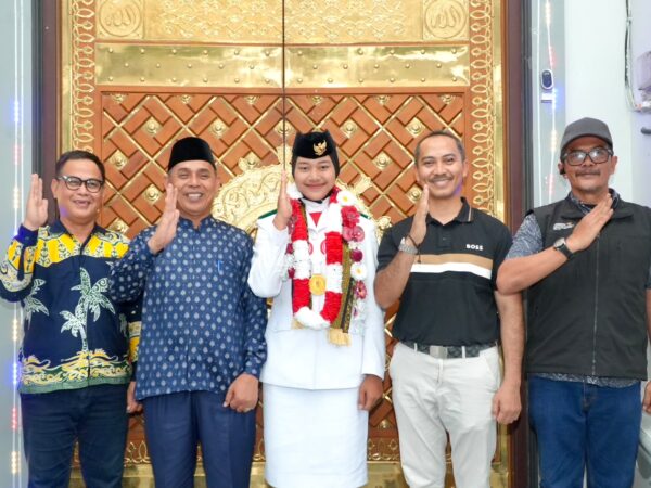 Bupati Inhil sambut kepulangan Arifa Rahma Maulydha Paskibraka Nasional 2026 asal Inhil dengan penuh kebanggaan
