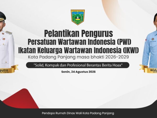 Pengurus PWI-IKWI Padang Panjang Periode 2026-2029 Segera Dilantik