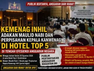 Kemenag Inhil Gelar Maulid Nabi dan Perpisahan Kepala Kemenag di Hotel Top 5, Publik Pertanyakan Sumber Anggaran