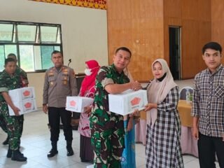 Tim Penyuluh Mabes TNI Ajak Masyarakat Gunung Toar Bersama Cegah Karhutla