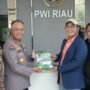 Kabid Humas Polda Riau Silaturahmi ke PWI, Perkuat Sinergitas Penyampaian Informasi kepada Masyarakat