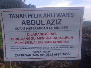 Laporan Dugaan Penyerobotan Lahan di Desa Kuala Sebatu Memasuki Tahap Pemeriksaan