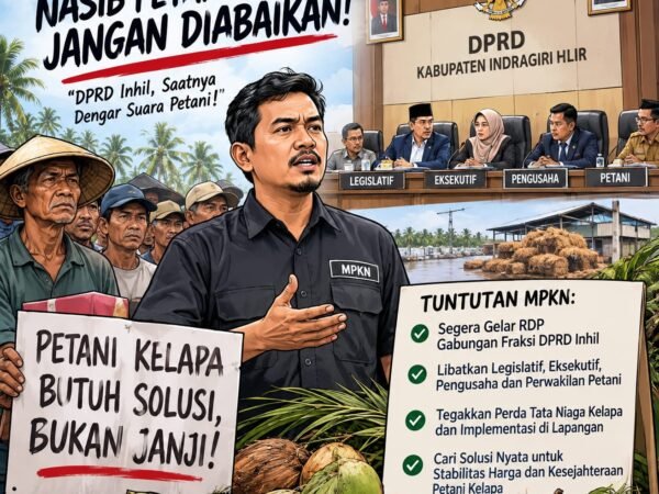 Aliansi Petani Kelapa Desak DPRD Inhil Gelar RDP, Cari Solusi Konkret bagi Petani