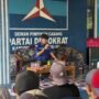 DPC Partai Demokrat Inhil Rayakan HUT ke-25 dengan Syukuran Sederhana dan Kebersamaan Warga