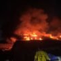 Breaking News: Kebakaran di Jalan Budiman Tembilahan, Tim Gabungan Berjibaku Padamkan Api
