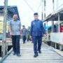 Tinjau Pembangunan Jerambah Khairiah Mandah–Igal, Bupati Herman Pastikan Kualitas Pekerjaan
