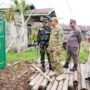 Sinergi Membangun Desa, Bupati dan Dandim Tinjau Sasaran RTLH TMMD ke-130 di Desa Kuala Lemang