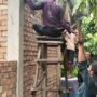 ​Atasi Kesulitan Air Bersih, Satgas TMMD ke-130 Kodim 0314/Inhil Kejar Pembangunan MCK di Kuala Lemang  ​