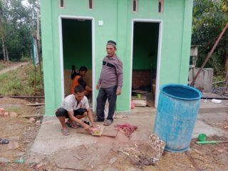 Kejar Target TMMD ke-130, Kodim 0314/Inhil Genjot Pembangunan Infrastruktur dan Air Bersih di Desa Kuala Lemang