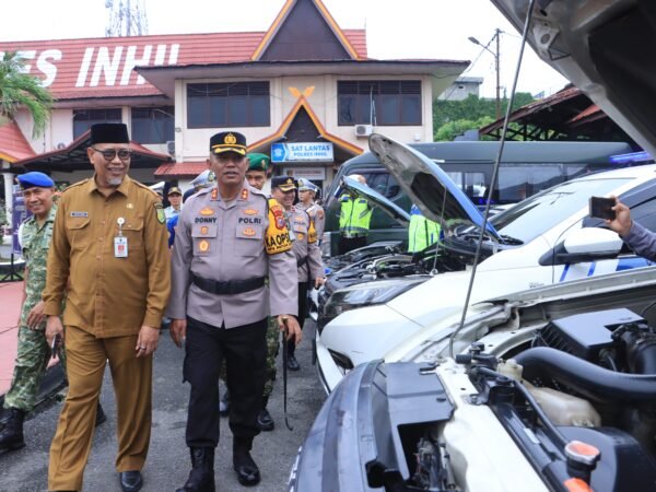 Kapolres Indragiri Hilir AKBP Donny Eko Listianto, S.H., S.I.K., M.H.,Pimpin Gelar Apel Pasukan Operasi Patuh Lancang Kuning 2026, Siap Tingkatkan Kedisiplinan Berlalu Lintas
