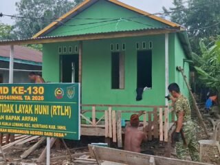 Pengerjaan RTLH Berlanjut, Satgas TMMD Percepat Pembangunan Rumah Warga